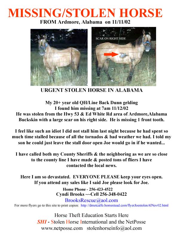 Click on PRINT to print flyer. Click on flyer to go to SHI Home page.