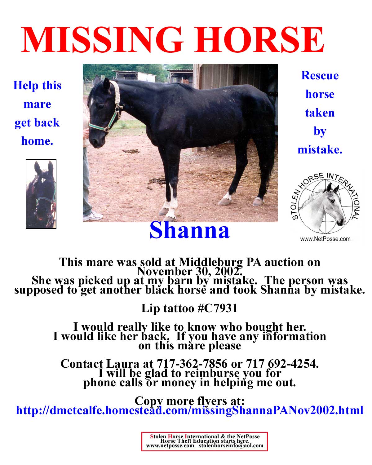 Click on Print to print flyer.  Click on flyer to go to SHI main page.